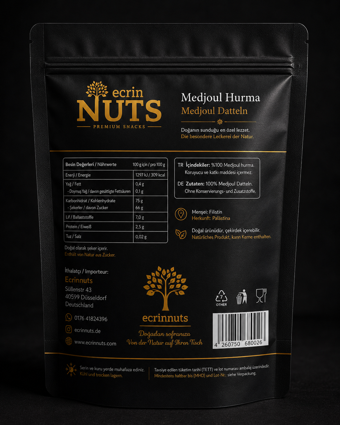 Medjoul-Datteln 1 kg