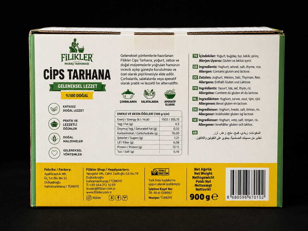 Maraş Tarhana-Chips 900 g