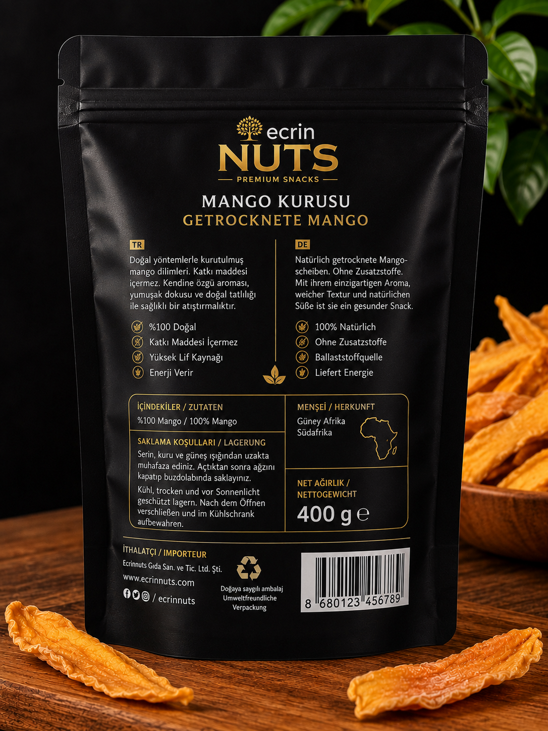 Getrocknete Mango 400 g