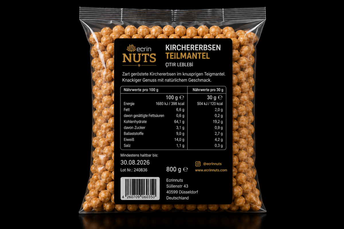 Kichererbsen im Teigmantel 800 g