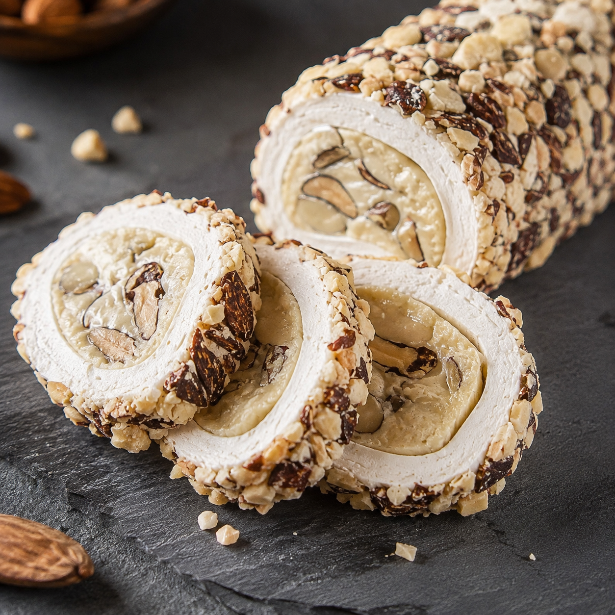 Mandel Rollen Lokum 500 g