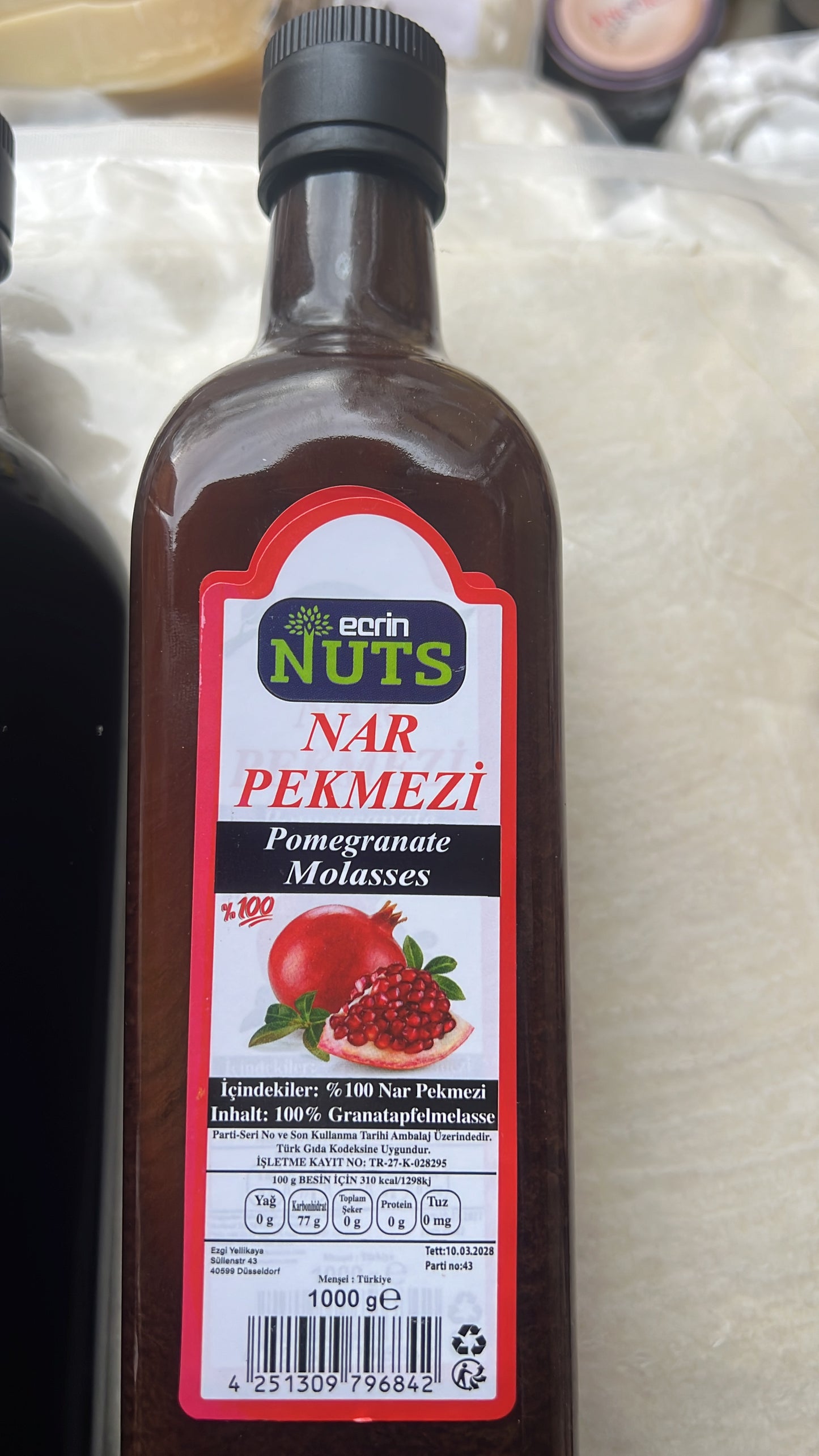 Nar pekmezi kg