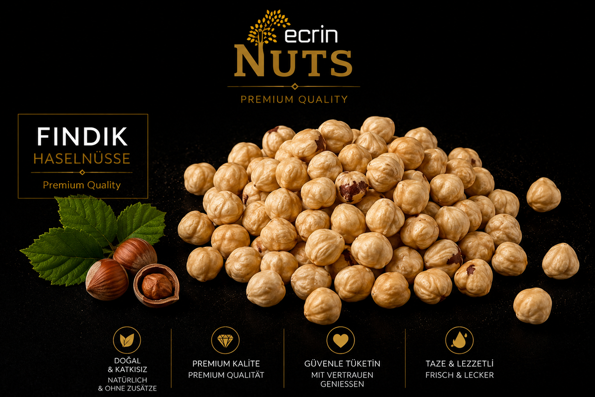 Ecrin Nuts Bestseller-Paket – Giresun Haselnüsse