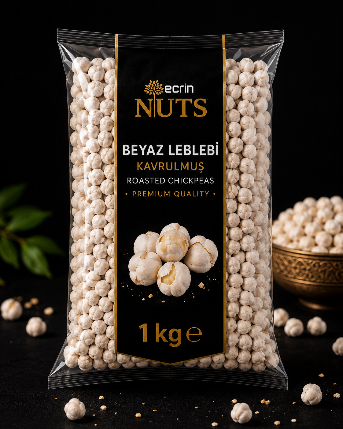 Geröstete weiße Kichererbsen 1 kg