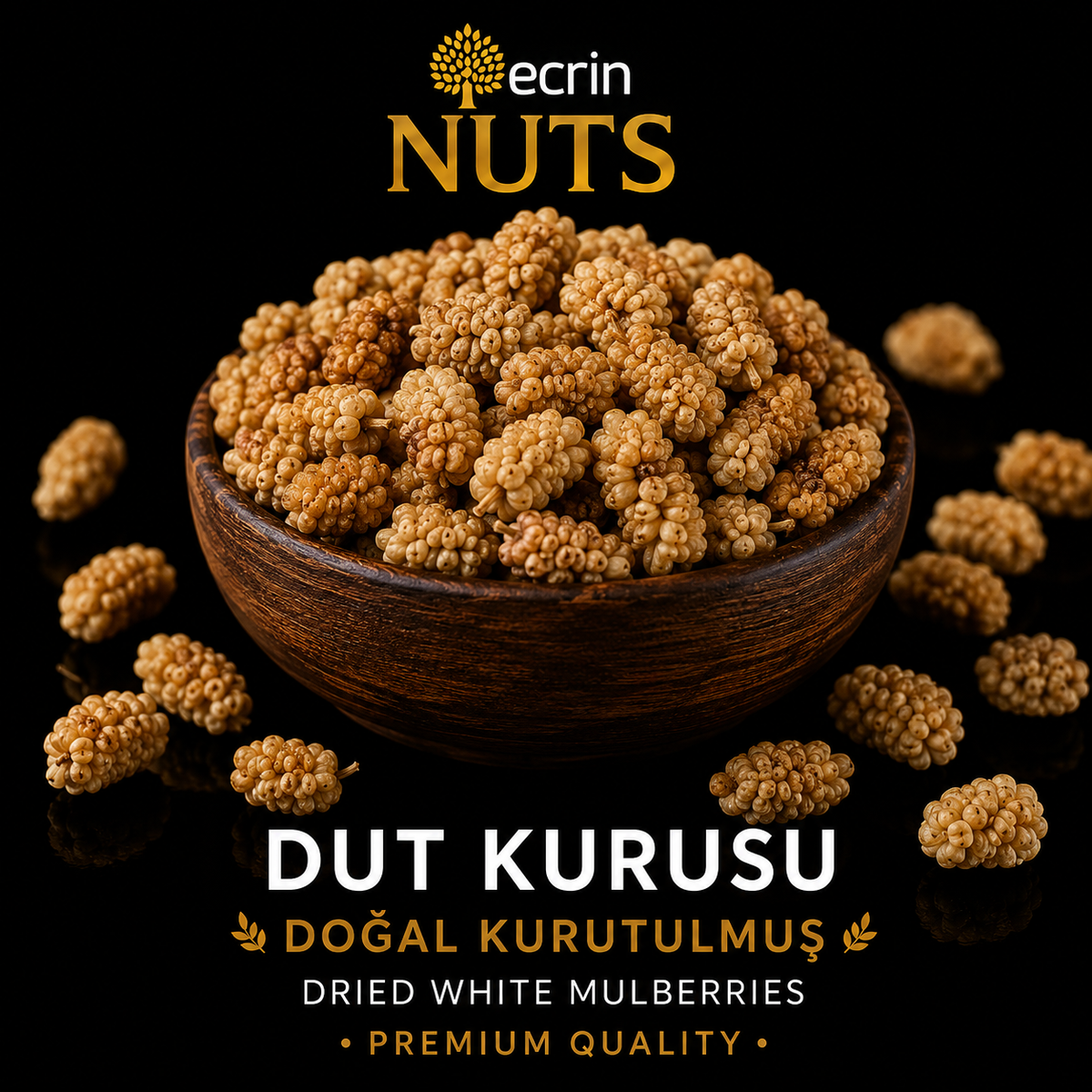 Getrocknete Maulbeeren 800 g