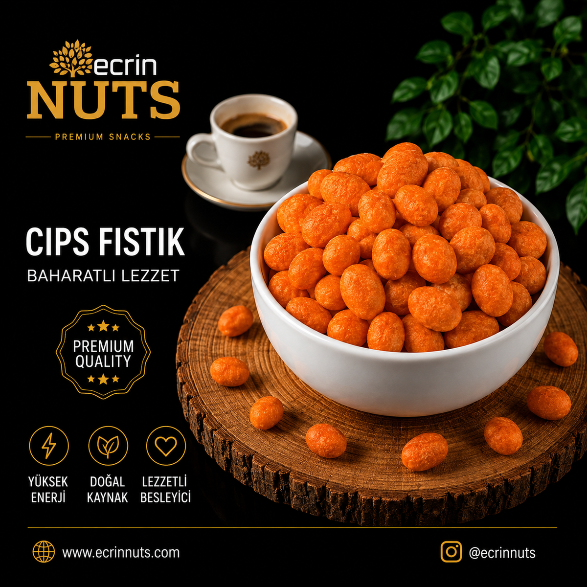 Ecrin Nuts Snack-Entdecker-Paket – Chips-Erdnüsse