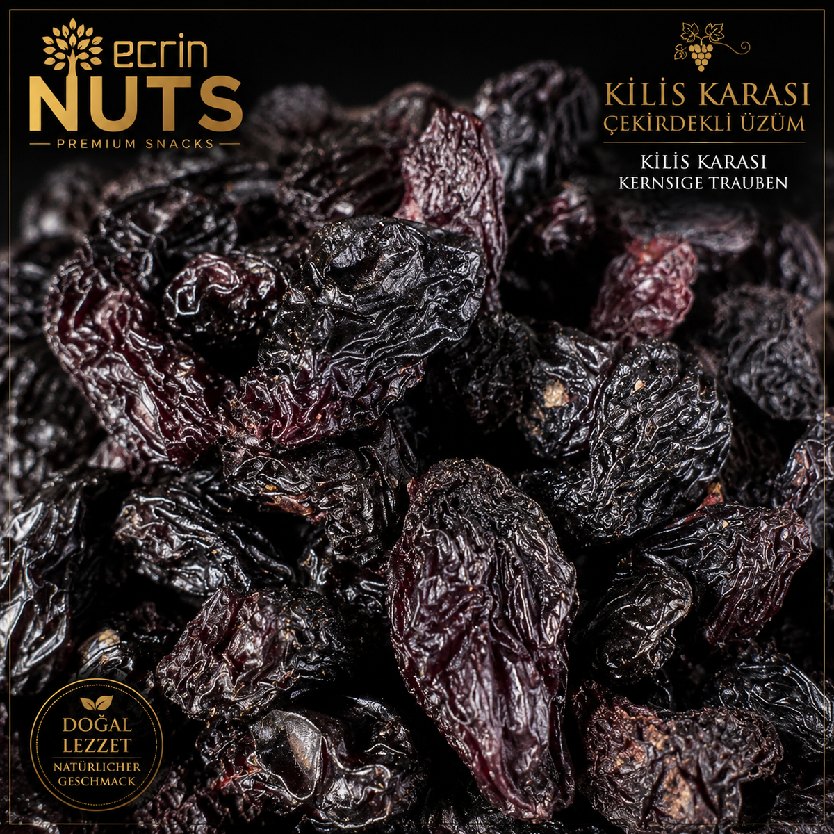 Kilis Karası Trauben mit Kernen 800 g