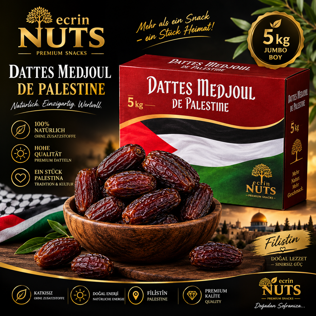 Medjoul-Datteln 5 kg