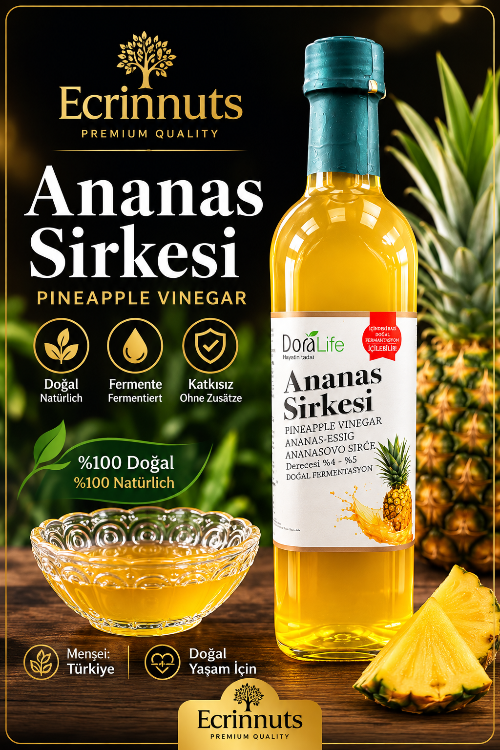 Ananas Essig 500ml