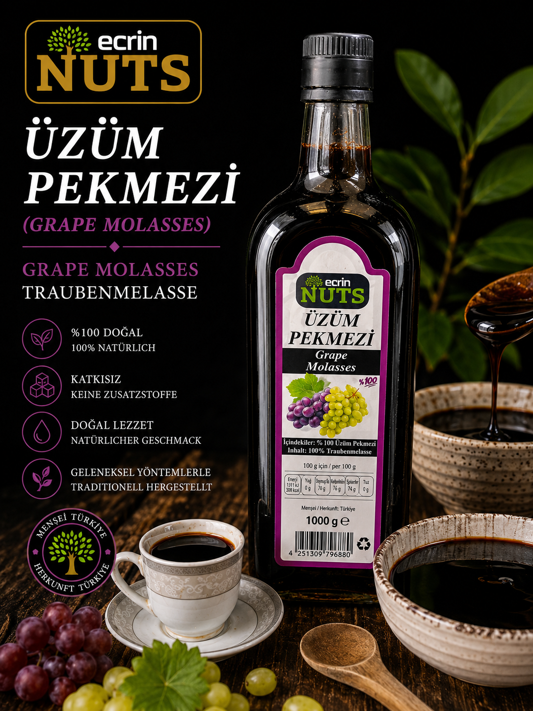 Traubenmelasse 1 kg