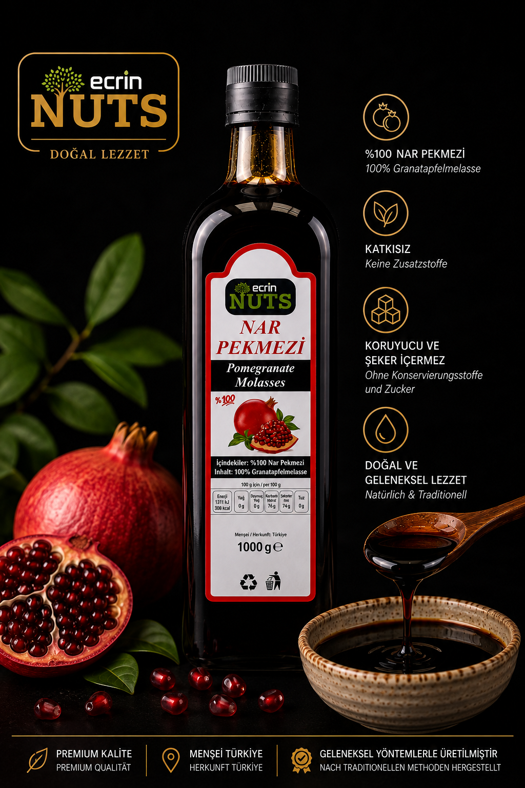 Granatapfelmelasse 1 kg