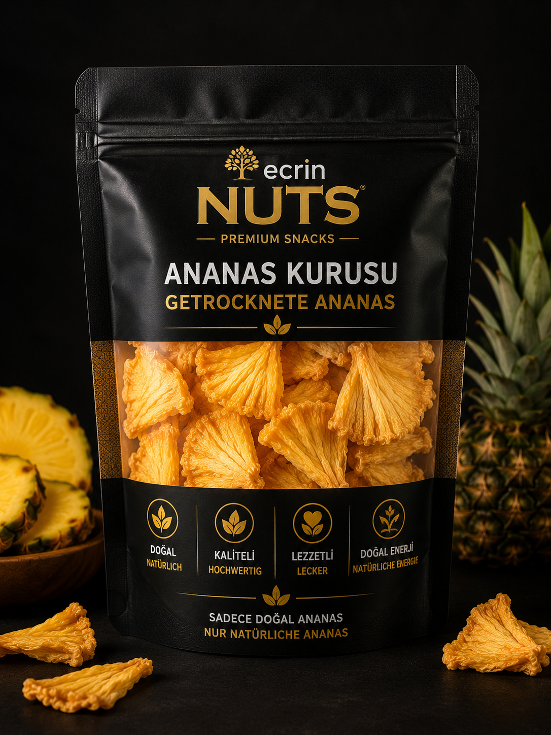 Getrocknete Ananas 400 g