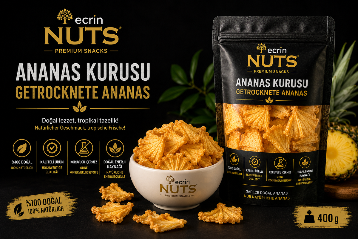 Getrocknete Ananas 400 g