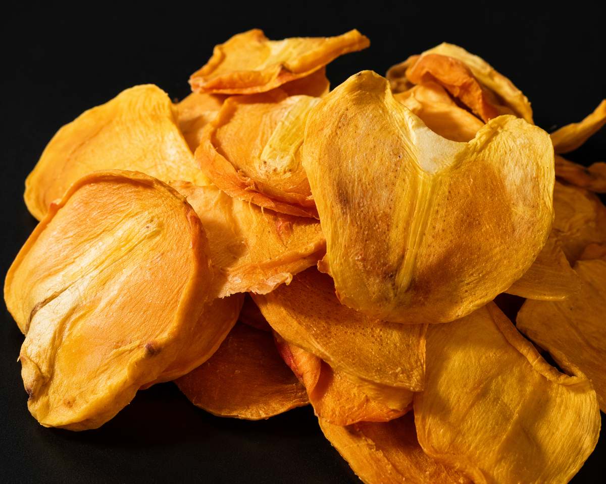 Getrocknete Kaki Chips 400 g
