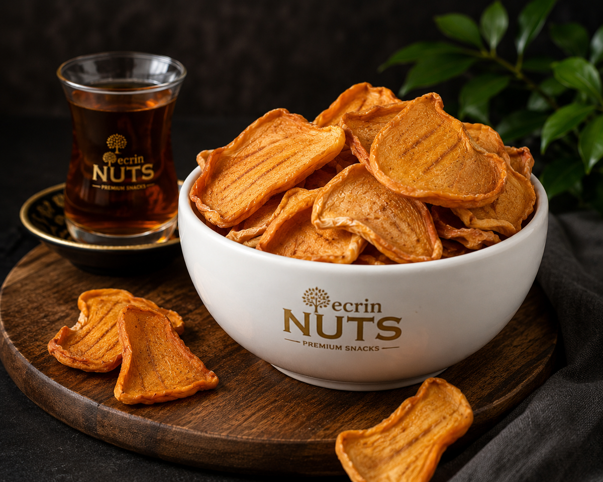 Getrocknete Kaki Chips 400 g