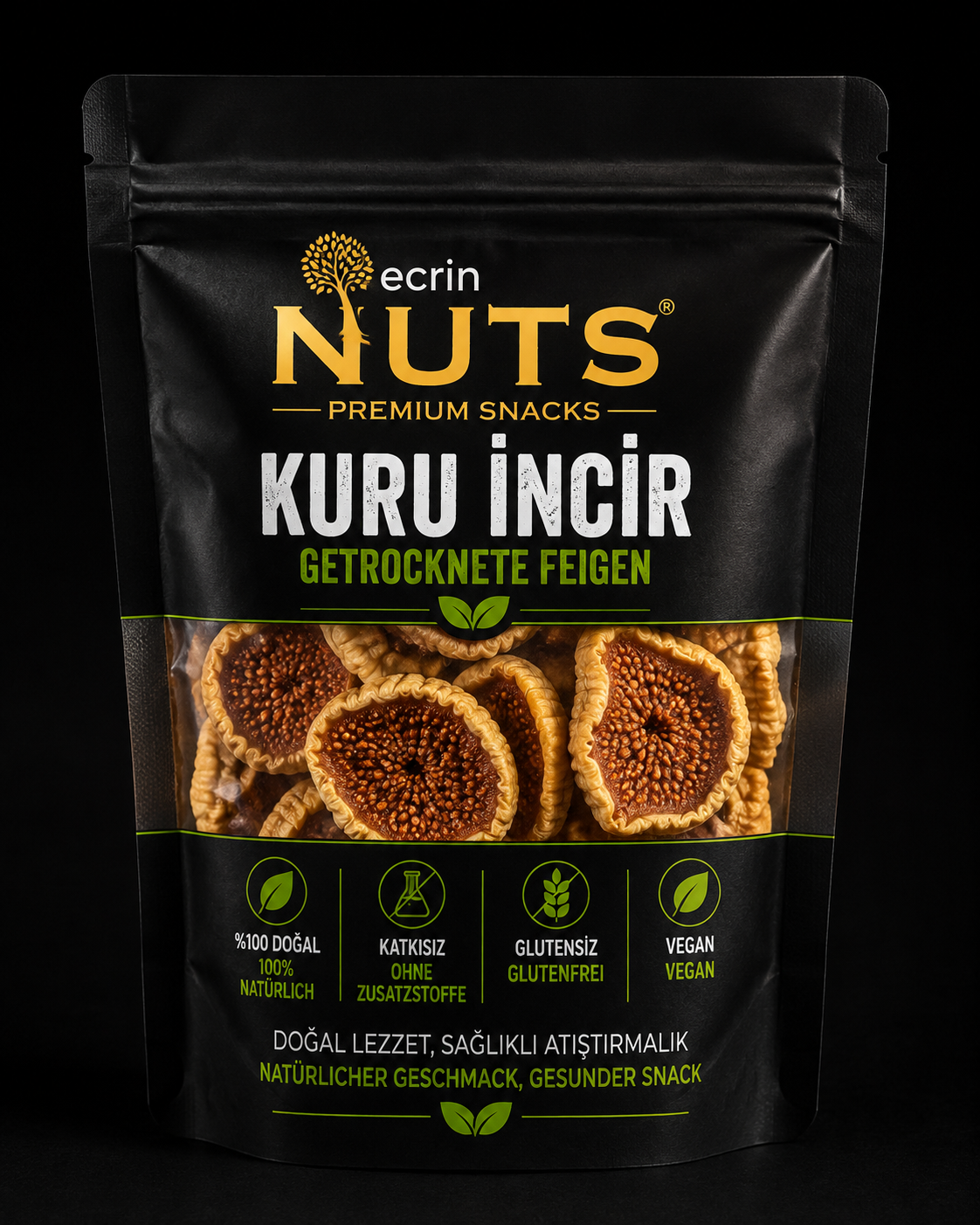 Getrocknete Feigen Chips 300 g