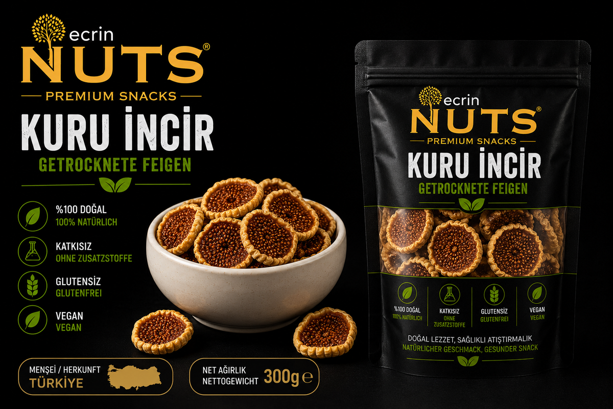 Getrocknete Feigen Chips 300 g
