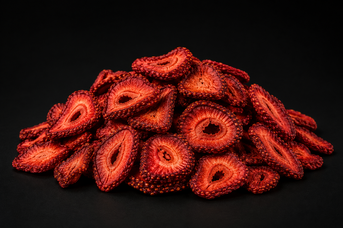 Getrocknete Erdbeerchips 250 g