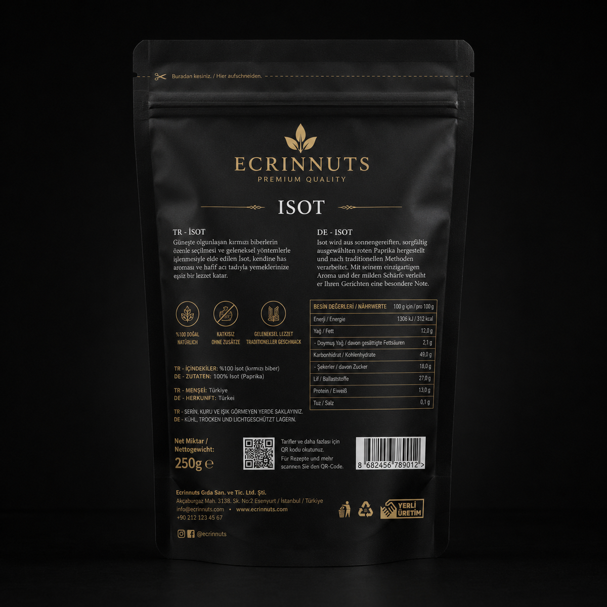 Isot / Urfa-Chiliflocken 400 g