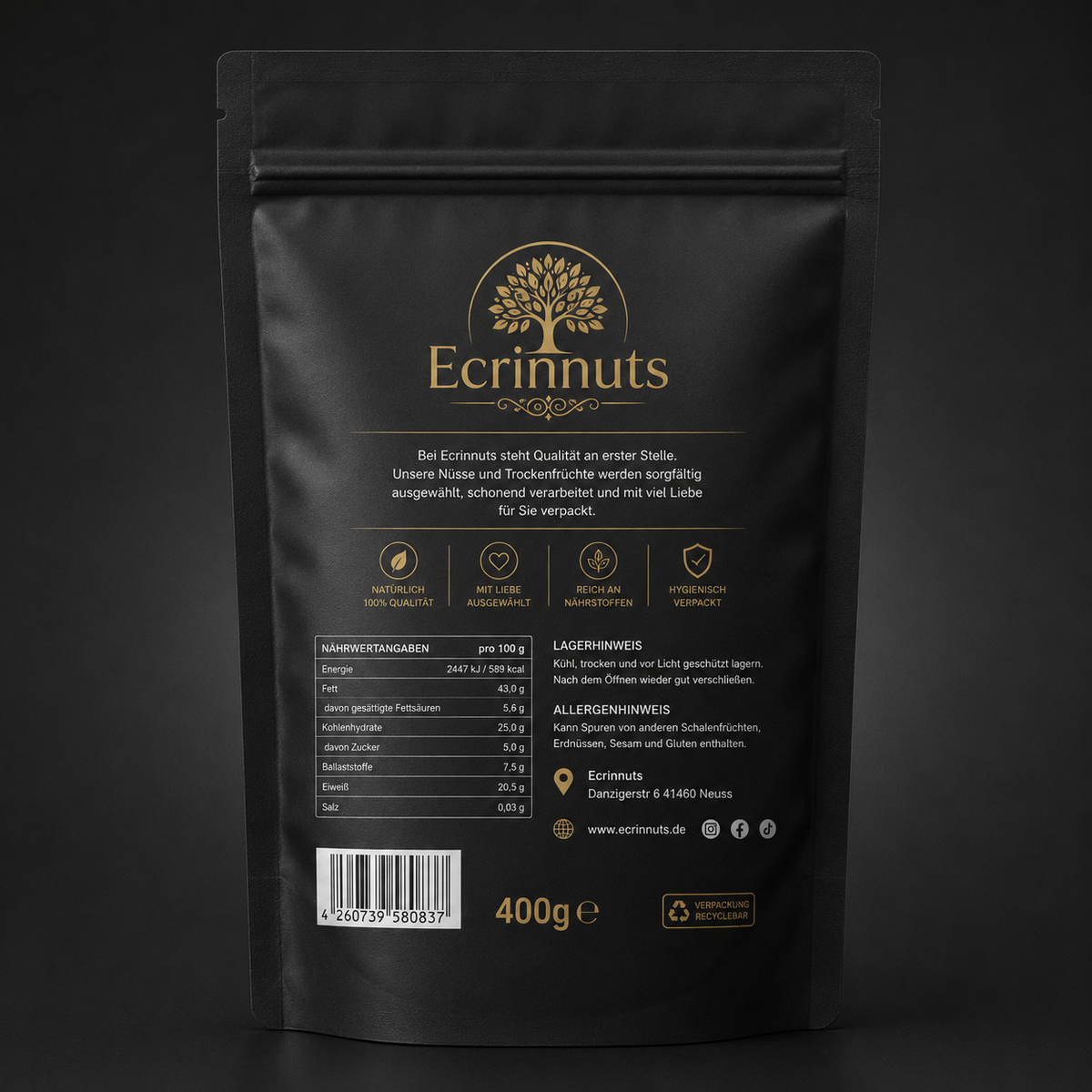 Scharfes Paprikapulver 400 g