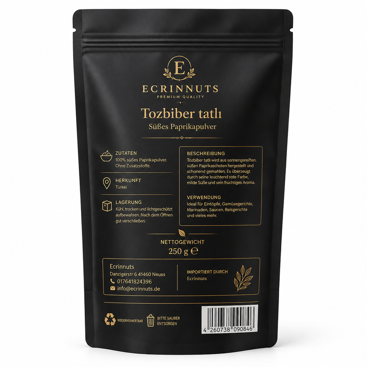 Paprikapulver edelsüß 400 g