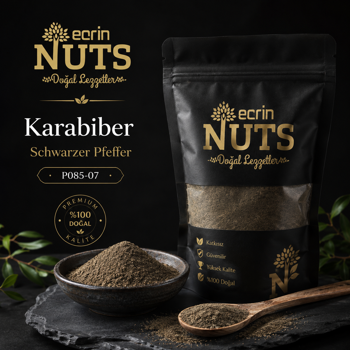 Schwarzer Pfeffer gemahlen 400 g