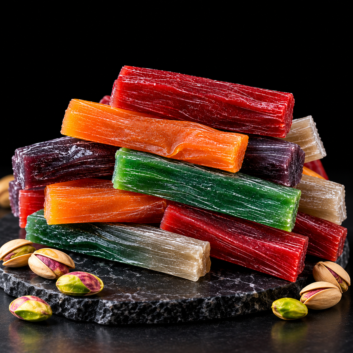 Ecrinnuts Mix Fıstıklı Fitil Lokum 1 kg