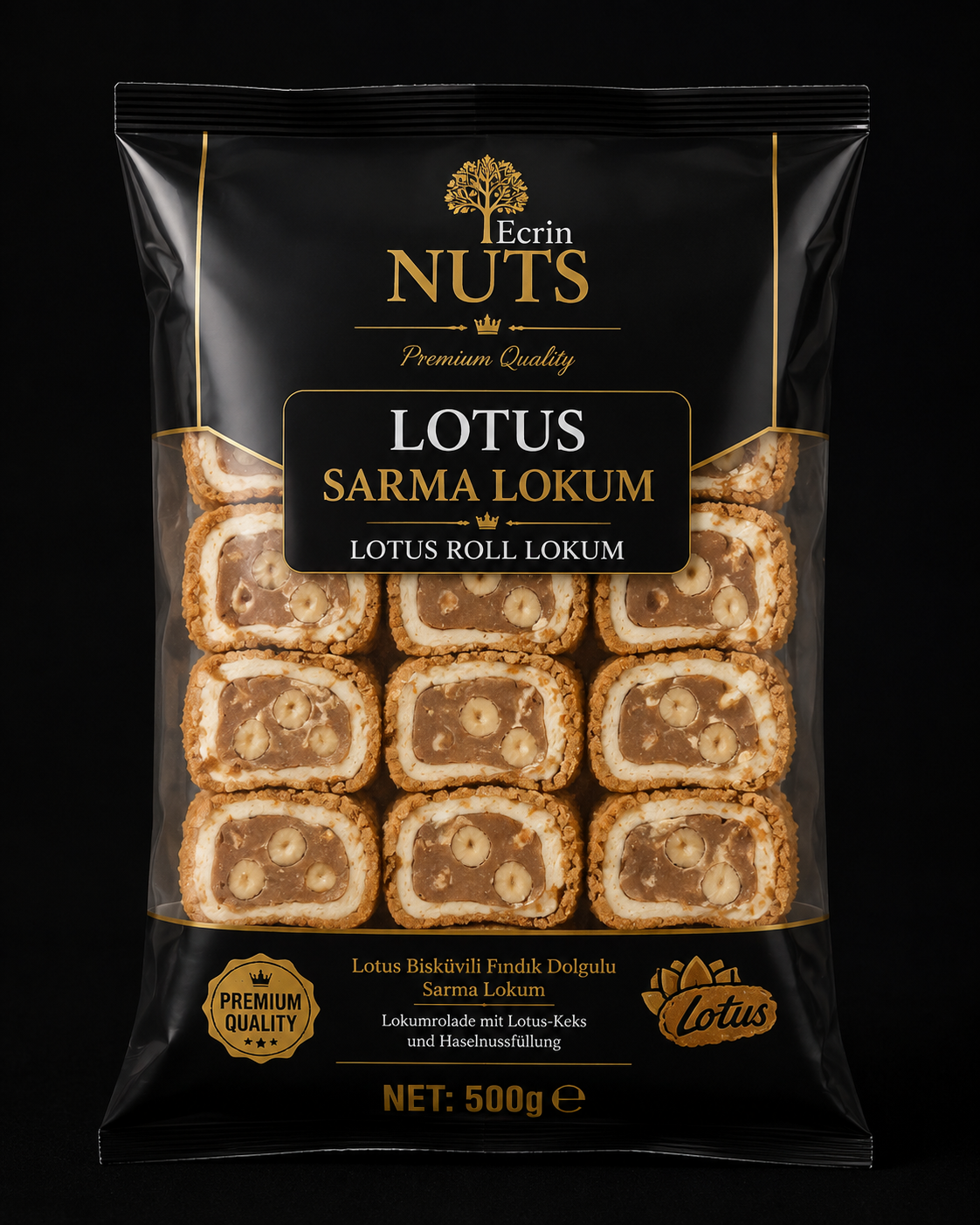 Lotus Rollen Lokum 500 g