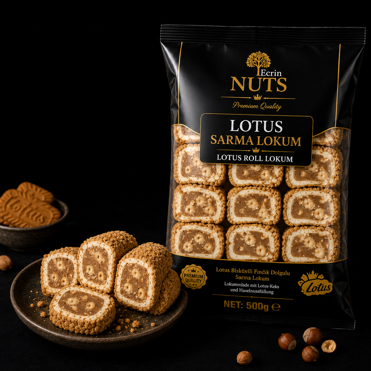 Lotus Rollen Lokum 500 g