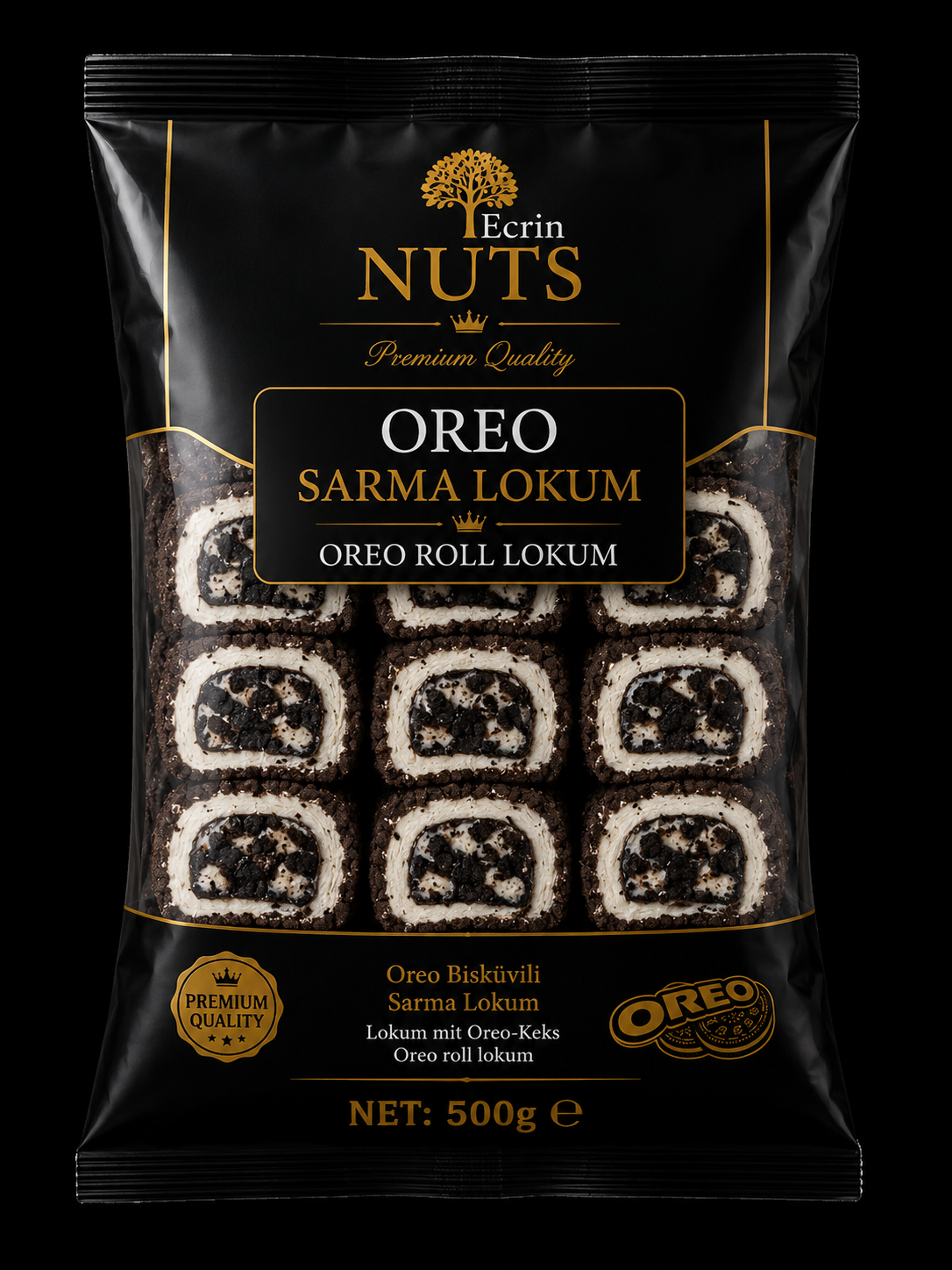 Oreo Rollen Lokum 500 g