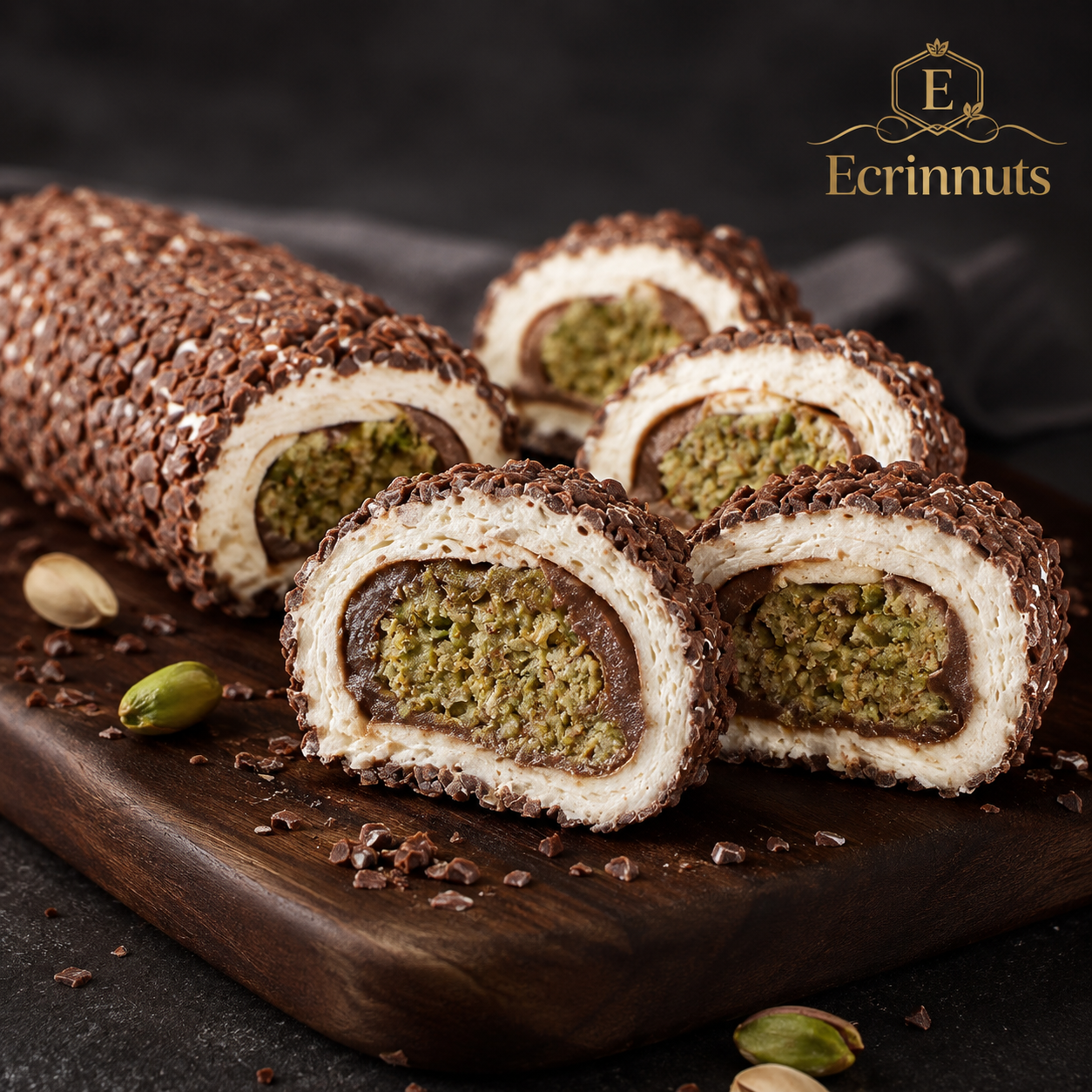 Dubai Schokolade Rollen Lokum 500 g