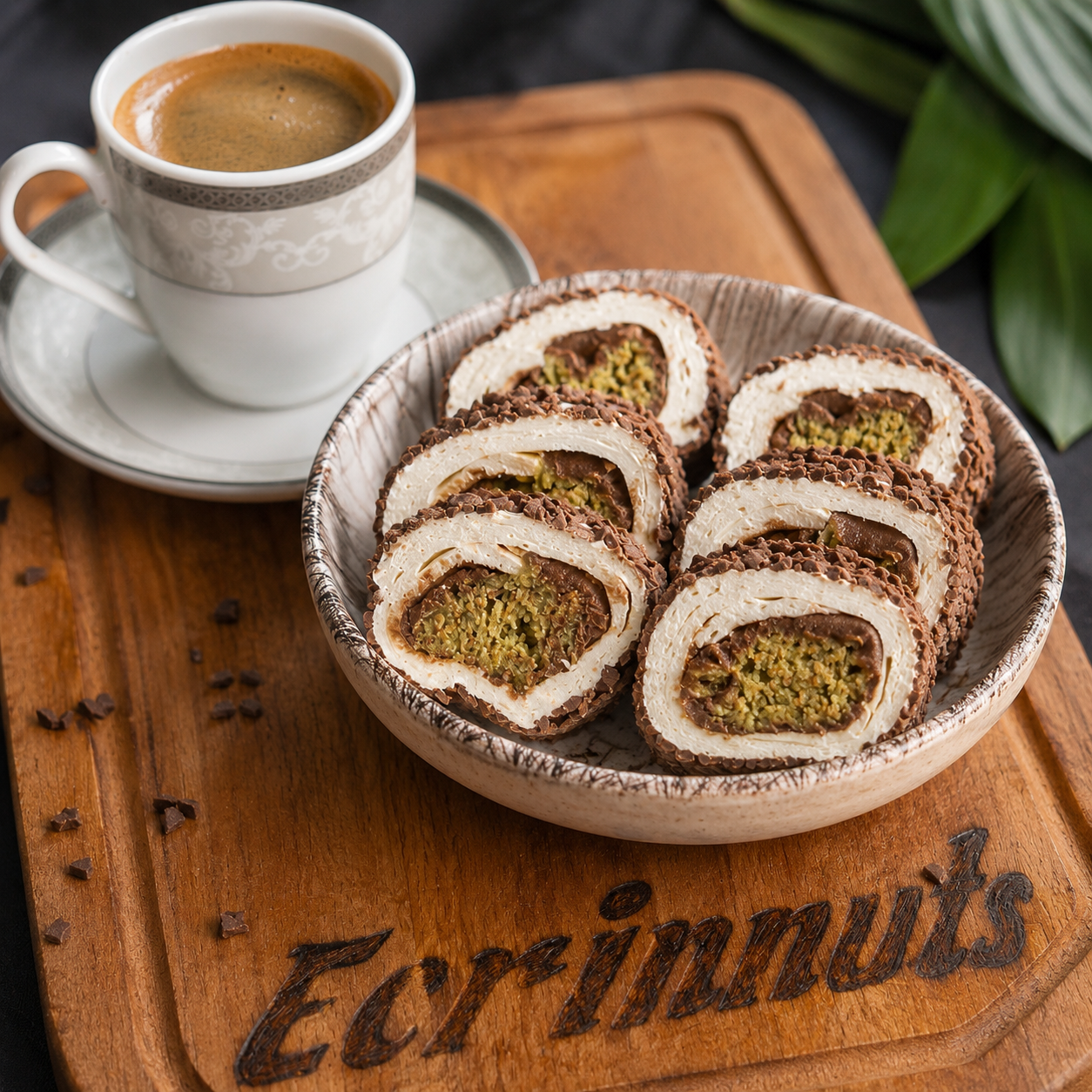 Dubai Schokolade Rollen Lokum 500 g