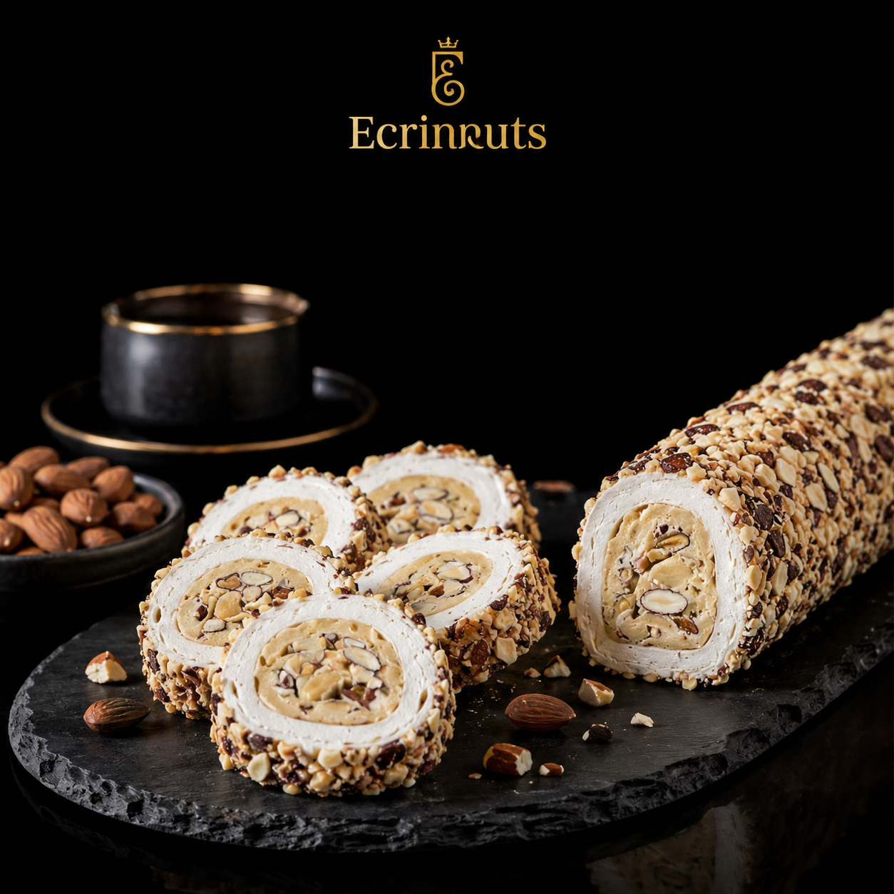 Mandel Rollen Lokum 500 g
