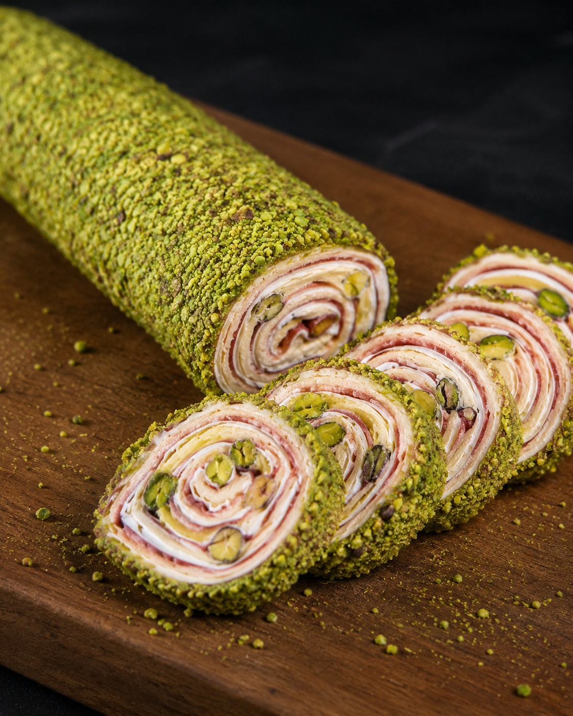 Fein Pistazien Rollen Lokum 500 g