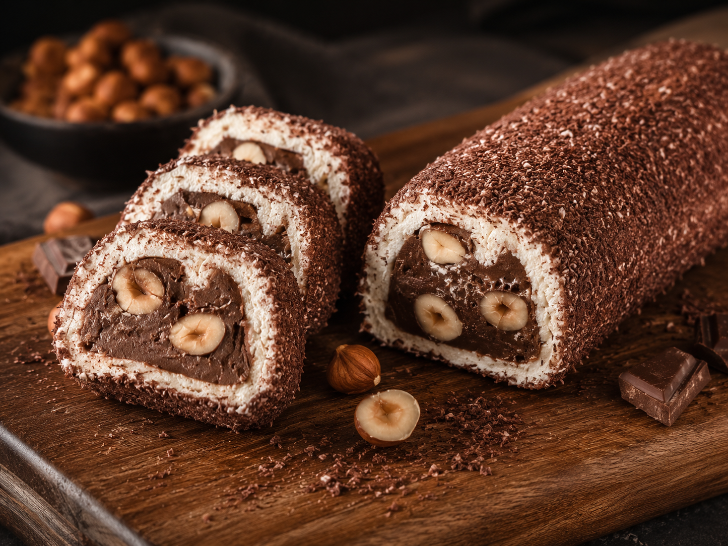 Bueno Haselnuss Rollen Lokum 500 g