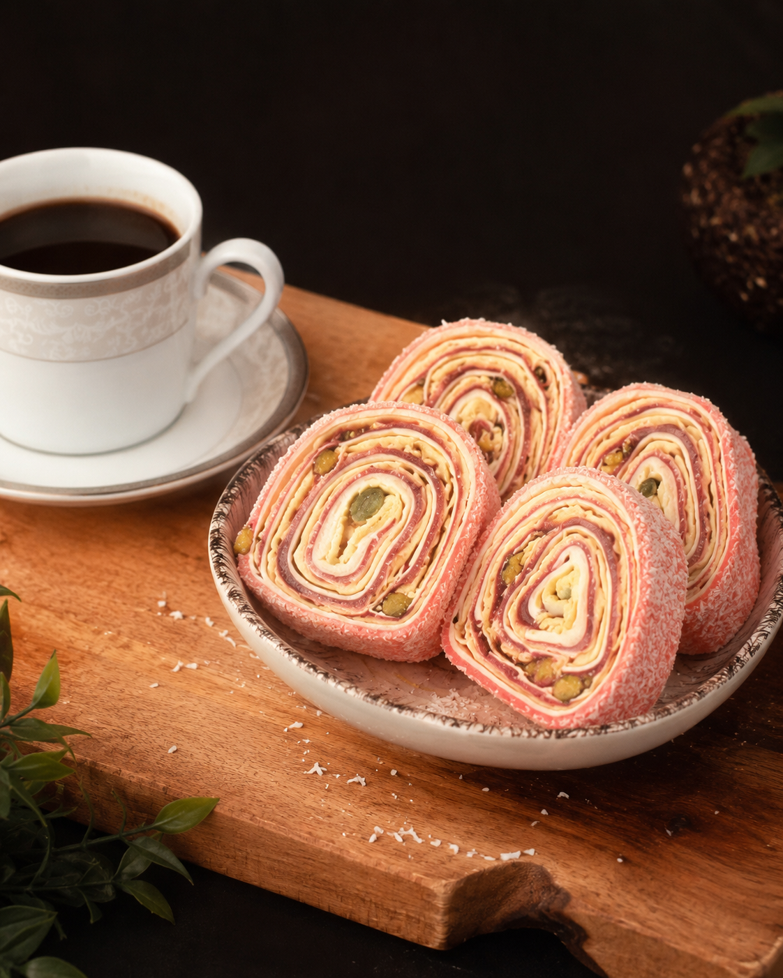 Kokos Rollen Lokum 500 g